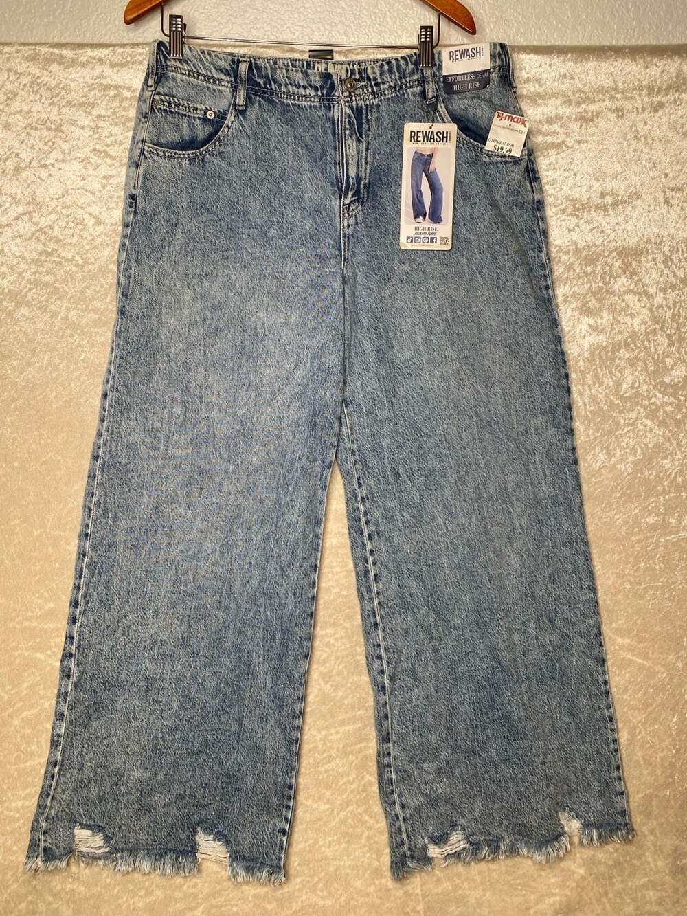 Rewash High Rise Flare Jeans